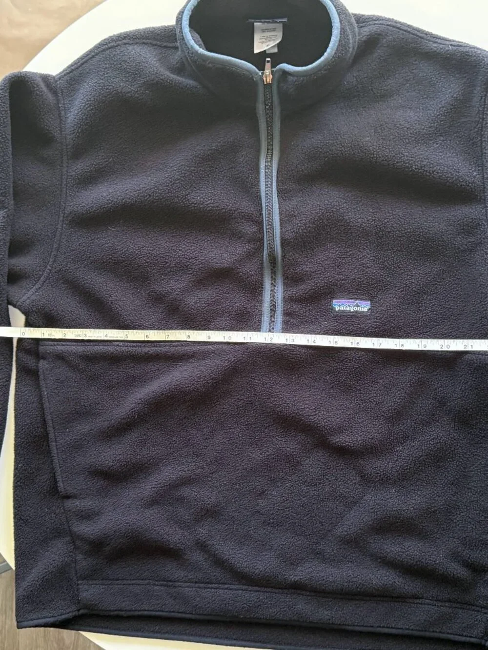 VTG 2004 Patagonia Synchilla Quarter Zip Fleece Pullover Black Mens XL Gorpcore